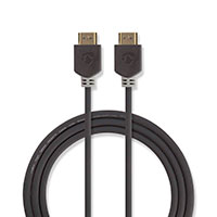 HDMI kabel 1m (Antracit) Nedis