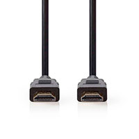 HDMI 2.1 kabel - 2m Ultra High Speed (8K) Sort - Nedis