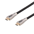 HDMI kabel aktivt - 10m (Sort tekstil) Deltaco Prime
