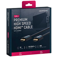 HDMI Kabel Clicktronic OFC (Ultra Pro) - 3m