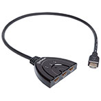 HDMI Switch - 1080p (3 in/1 out) Manhattan