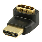 HDMI vinkel adapter 270gr - Guld