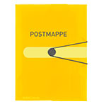 Herlitz Postmappe m/elastik (A4) Gul