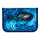 Herlitz Penalhus m/31 dele (20,5x14x3,8cm) Blue Shark