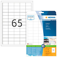 Herma Premium Etiketter - Hvid (38,1x21,2mm) 1625 stk