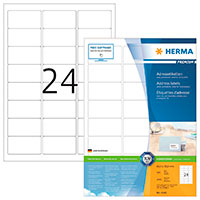 Herma Premium Etiketter - Hvid (63,5x33,9mm) 2400 stk