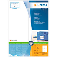 Herma Premium Etiktter - Hvid (105x148mm) 400 stk