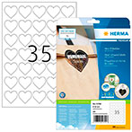 Herma Premium Hjerteetiketter (35mm) 10 ark