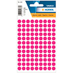Herma Runde Etiketter - Pink (ø8mm) 540 stk