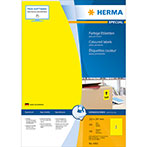 Herma Special Etiketter - Gul (210x297mm) 100 stk