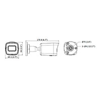 Hikvision DS-2CD1043G2-I Udendrs IP Bullet Overvgningskamera - PoE (2560x1440)