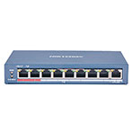 Hikvision DS-3E0109P-E(C) Netværks Switch 8 Port (PoE+)