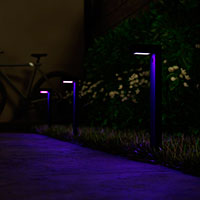 Hombli Smart Outdoor Pathway Light (RGB) Sort - 3-Pack