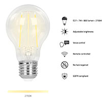 Hombli Smart Pære LED Filament E27 (7W)