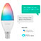 Hombli Smart Pære LED Kerte E14 (4.5W) RGB