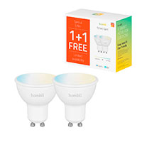Hombli Smart Spot LED GU10 (4,5W) Hvid - Pakketilbud