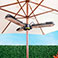 Hortus Terrassevarmer til parasol 2000W (Halogen) Sort