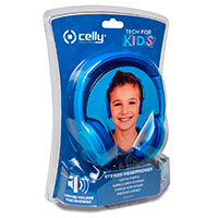 Børnehovedtelefoner KidsBeat (3-10 år) Blå - Celly