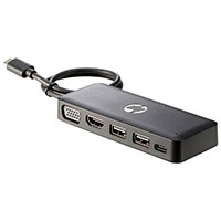 HP G2 USB-C Travel Hub (USB-A/HDMI/VGA)