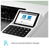 HP LaserJet Enterprise M406DN Printer (LAN/Duplex)