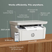 HP LaserJet MFP M140w Laserprinter (USB/WiFi/Bluetooth)