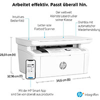 HP LaserJet MFP M140we Printer 3-i-1 (HP+/WiFi)