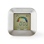 Hygrometer m/touchskærm (Temperaturmåler) Nedis