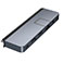 Hyper Drive Duo Pro 7-i-2 USB-C Dock (USB-A/USB-C/HDMI/LAN/Kortlser)