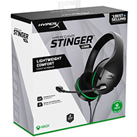 HyperX Cloud Stinger Core Gaming Headset Xbox - Sort/Grn