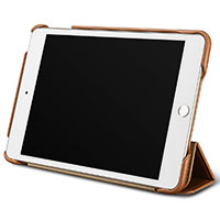 iCarer Folio Cover iPad Mini 5 2019 7,9tm (Lder) Brun