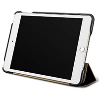 iCarer Folio Cover iPad Mini 5 2019 7,9tm (Lder) Sort