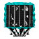 Iceberg Thermal IceSLEET X9 Dual TR  Threadripper Only CPU Kler (1850RPM) 200x220mm