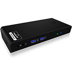 Icy Box USB 3.0 Hub (USB/HDMI/DVI-D/RJ45/3,5mm)