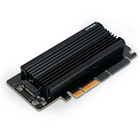 Icy Dock EZConvert Ex Pro adapter m/kl (M.2 NVMe/PCIe)