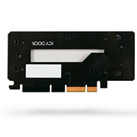 Icy Dock EZConvert Ex Pro adapter m/kl (M.2 NVMe/PCIe)