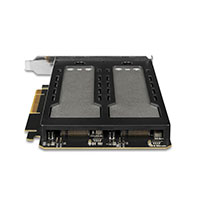 Icy Dock ToughArmor MB842MP-B SSD til PCIe Rack Harddisk Kabinet (M.2 NVMe)