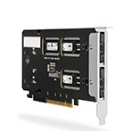 Icy Dock ToughArmor MB842MP-B SSD til PCIe Rack Harddisk Kabinet (M.2 NVMe)