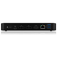 IcyBox IB-DK2405-C USB-C Dock (USB-A/USB-C/LAN/HDMI/DisplayPort/3,5mm)