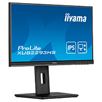 Iiyama 22W LCD Business 21,5tm LED - 1920x1080/75Hz - IPS, 3ms