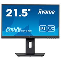Iiyama 22W LCD Business 21,5tm LED - 1920x1080/75Hz - IPS, 3ms