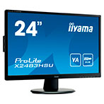 Iiyama 24W LCD 24tm LED - 1920x1080/75Hz - VA, 1ms