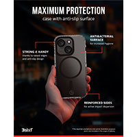 Impact Zero 3-i-1 Beskyttelsesst t/iPhone 15 Plus (Cover/Kamerabeskyttelse/Skrmbeskyttelse)