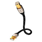 In-Akustik Exzellenz USB 2.0 Kabel - 1m (USB-A/USB-B)