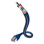 In-Akustik Premium Netværks Kabel Cat6 - 0,5m (SF-UTP) kobber