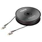 In-Akustik Profi HDMI 2.0 LWL Kabel - 15m (Micro HDMI Adapter)