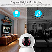 Indendrs Smart Home WiFi IP kamera (TUYA) Denver IIC-215