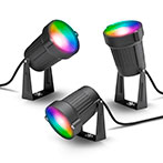 Innr Smart Outdoor Spotlight m/RGB (Zigbee) 3pk