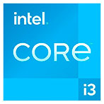 Intel Core i3 12100F Gen. 12 CPU - 3,3GHz 4 kerner -  Intel LGA 1700