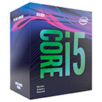 Intel S1151 Core i5 400F Box Gen. 9 CPU - 2,9 GHz 6 kerner -  Intel LGA 1151 (m/Køler)