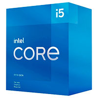 Intel S1200 Core i5 11400F Box Gen. 11 CPU - 2,6 GHz 6 kerner - Intel LGA 1200 (m/Kler)